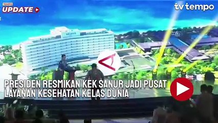 Presiden Prabowo Resmikan KEK Sanur Jadi Pusat Layanan Kesehatan Kelas Dunia