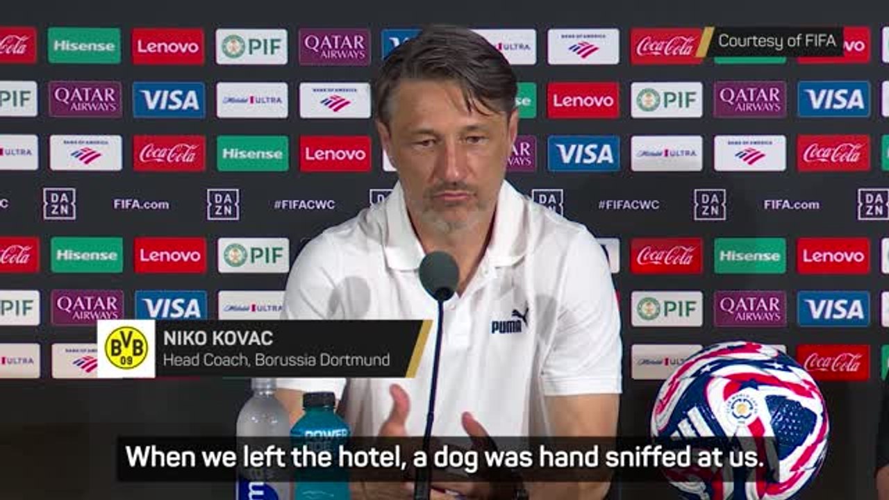 Kovac reveals extra security checks with vice-president JD Vance at Dortmund match