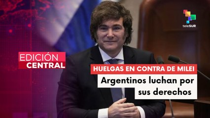 Argentinos continúan rechazando las políticas del Pdte. MIlei