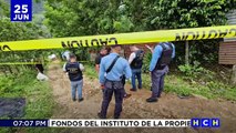 Un jornalero fue asesinado con arma blanca (machete) en la aldea Planes de Meambar, Comayagua