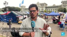 Informe desde Ciudad de Guatemala: Arévalo enfrenta protestas de maestros por alza salarial