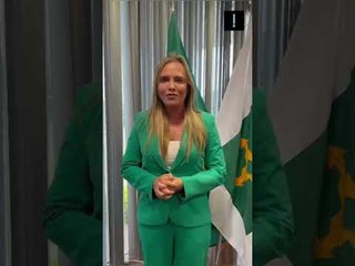 Vice-governadora do DF, Celina Leão anuncia a volta de Ibaneis Rocha ao cargo #shorts