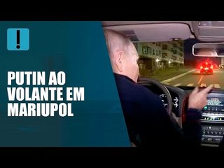 Putin faz visita surpresa a cidade ucraniana ocupada pelos russos