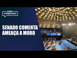Pacheco e Moro discursam no plenário após ação da PF contra PCC