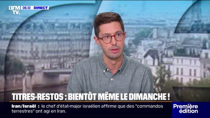 Dématérialisation, utilisation possible le dimanche...Le gouvernement présente sa réforme des titres-restaurant
