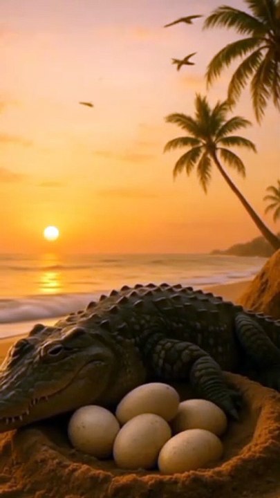 "Crocodile’s Eggs Were Stolen 😢 | Emotional Animated Story 🐊🥚"
