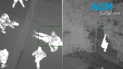 Heat cam captures dramatic arrest after Porsche road rage pursuit