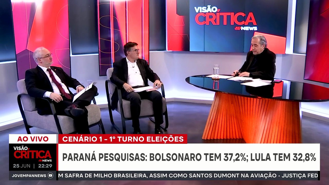 CENÁRIOS DA DISPUTA PRESIDENCIAL DE 2026 | VISÃO CRÍTICA - 25/06/25