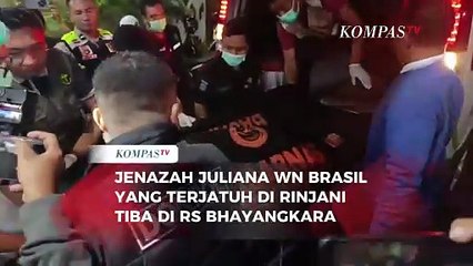 Jenazah Juliana Marins Pendaki Brasil yang Jatuh di Rinjani Diautopsi di RS Bhayangkara