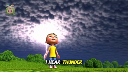 I Hear Thunder | Cocoturtle Nursery Rhymes & Kids Songs