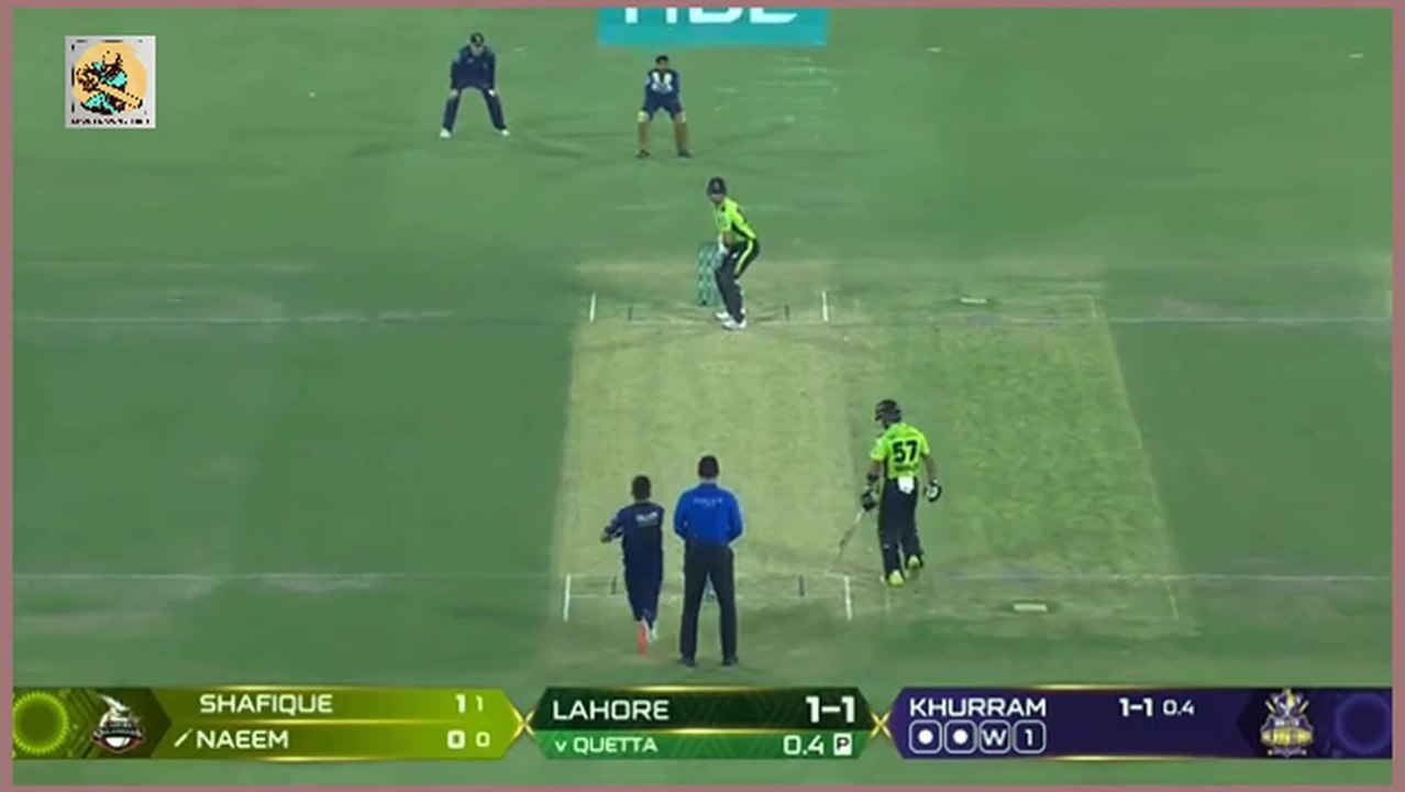 Maiden HBL PSL Fifty For Youngster Mohammad Naeem Ball-by-Ball 2025