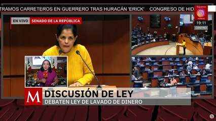 Discuten en el Senado la 'Ley de Lavado de Dinero'