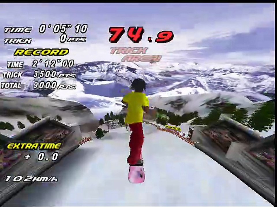 Rippin' Riders Snowboarding online multiplayer - dreamcast