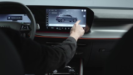 The new Audi Q3 SUV in Studio - Infotainment System