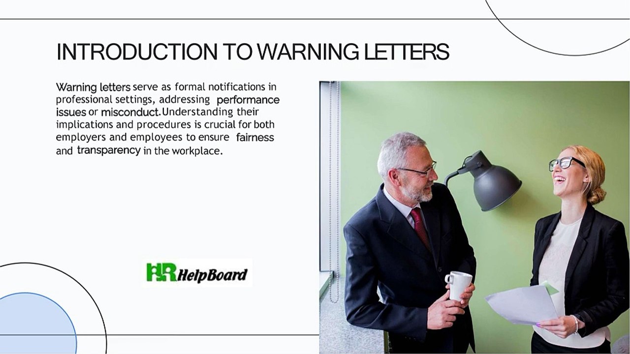 Warning Letter Format