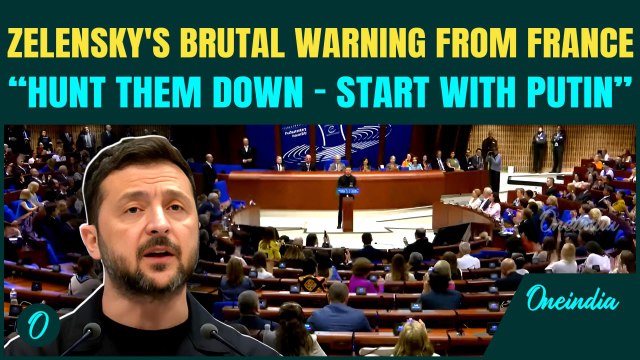 Zelensky Signs Tribunal Accord, Demands Justice for Russian War Crimes in Ukraine |Hague Trial Looms