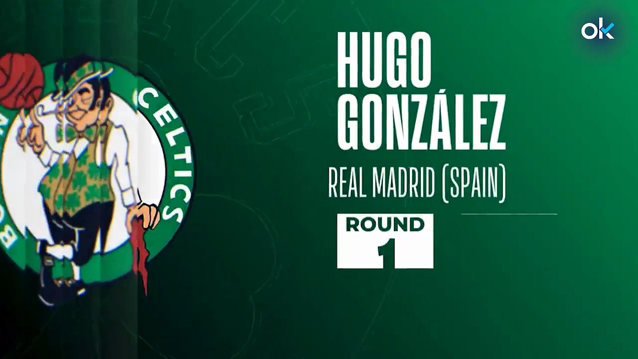 De ganar la Liga a la NBA: Hugo González es elegido por los Boston Celtics y dejará el Real Madrid