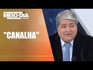 "Canalha", diz Datena, sobre quem vazou vídeo de conversa com Guilherme Boulos