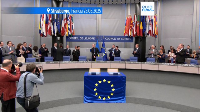 Strasburgo, Zelensky e il Consiglio d'Europa firmano un accordo per l'istituzione di un Tribunale per la guerra in Ucraina