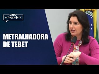 Tebet diz que reforma tributária é “bala de prata” e arcabouço, apenas “de bronze”