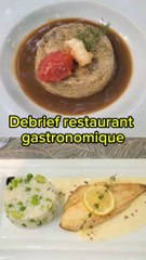 J'ai fait ma première dans un restaurant gastronomique