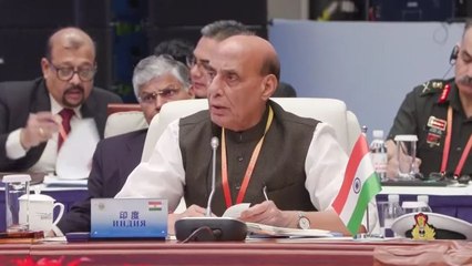Rajnath Singh at SCO summit in China; CIA's claim on Iran's nuclear program