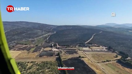 İzmir cayır cayır yanıyor! Alevler büyüdü, onlarca ev tahliye edildi