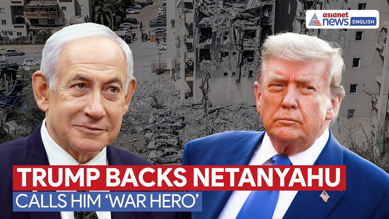 Trump Defends Netanyahu, Demands End to ‘Ridiculous’ Trial
