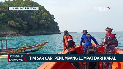 Tim SAR Cari Penumpang Lompat dari Kapal