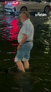 Violent orage à Paris : arbres arrachés et rues inondées