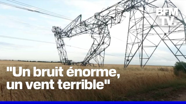 2 morts, 17 blessés, 100.000 foyers privés d'électricité... Les images des dégâts des orages