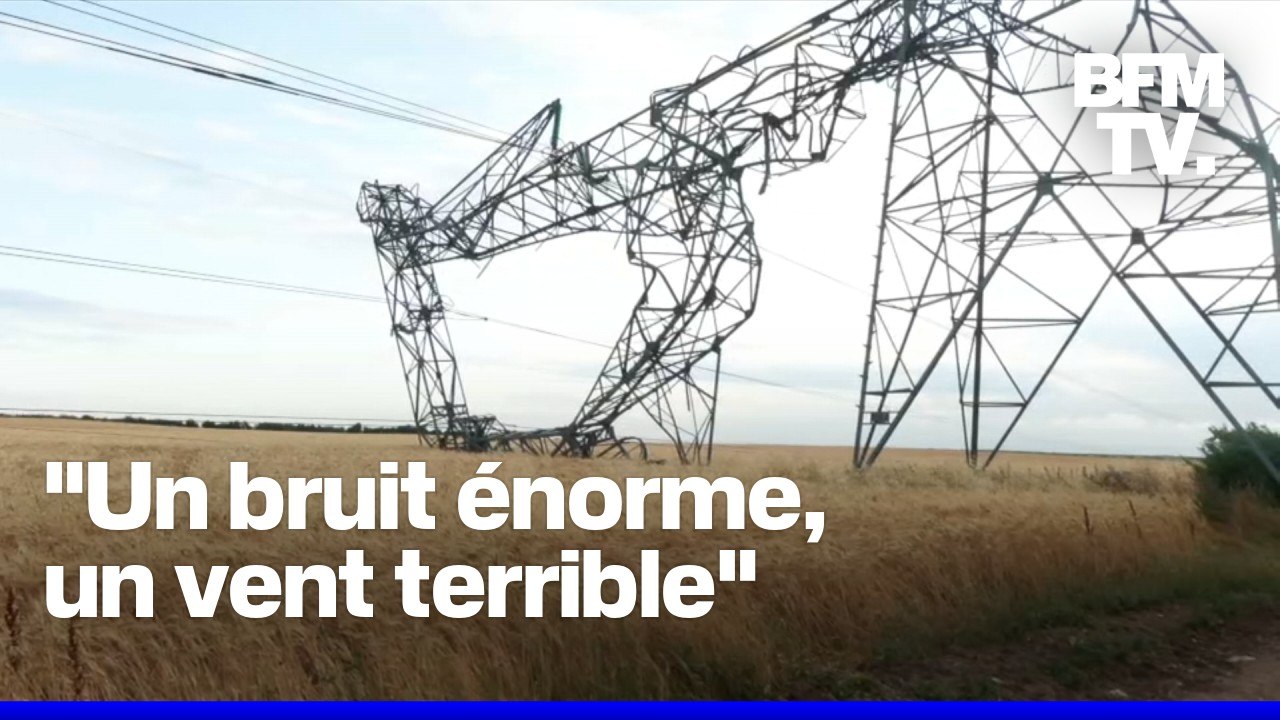 2 morts, 17 blessés, 100.000 foyers privés d'électricité... Les images des dégâts des orages