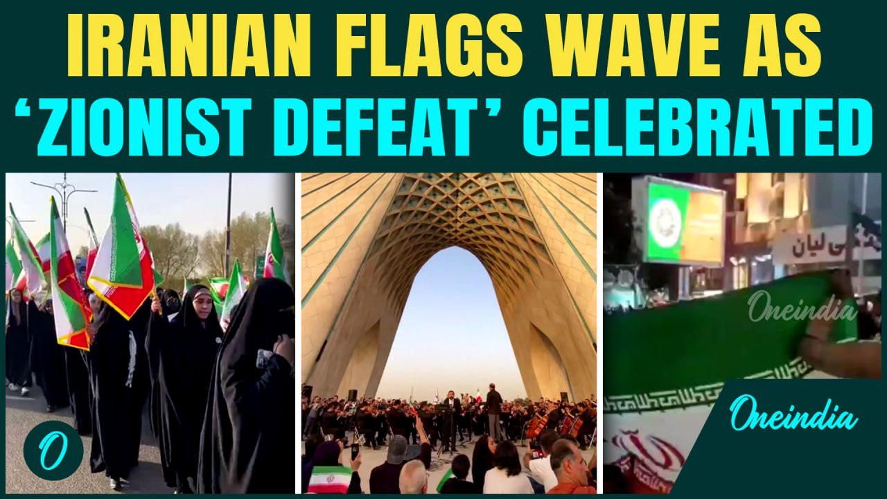 Iran’s ‘Victory’ Over Israel Sparks Celebrations Across Tehran, Basra, Beirut | Crowds Roar