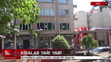 Suriyelilerin gidişi kiraları yüzde 50 düşürdü
