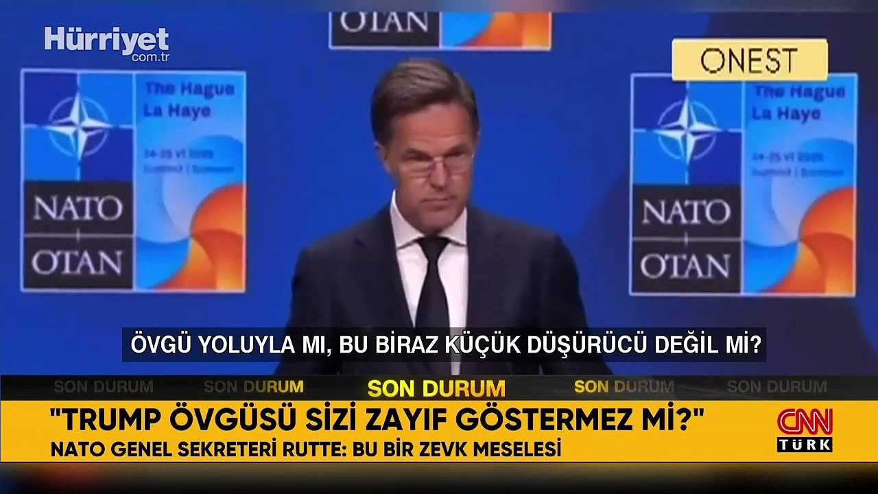 Rutte'den Donald Trump'a 'babacık' benzetmesi