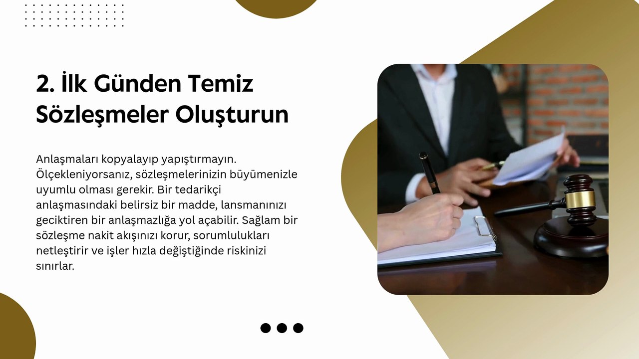 Av Burhan Doğuş Ayparlar, İşletmenizi Büyütmenin 5 Yasal Yolunu Açıklıyor