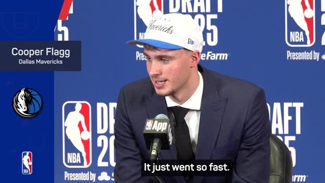 Cooper Flagg has eyes set on first-year championship with the Mavericks