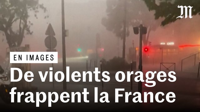 Orages : des dégâts partout en France, jusqu'à l'Assemblée nationale