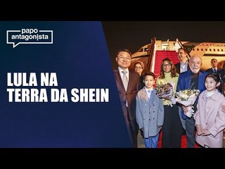 Lula desembarca em Xangai, em viagem oficial à China