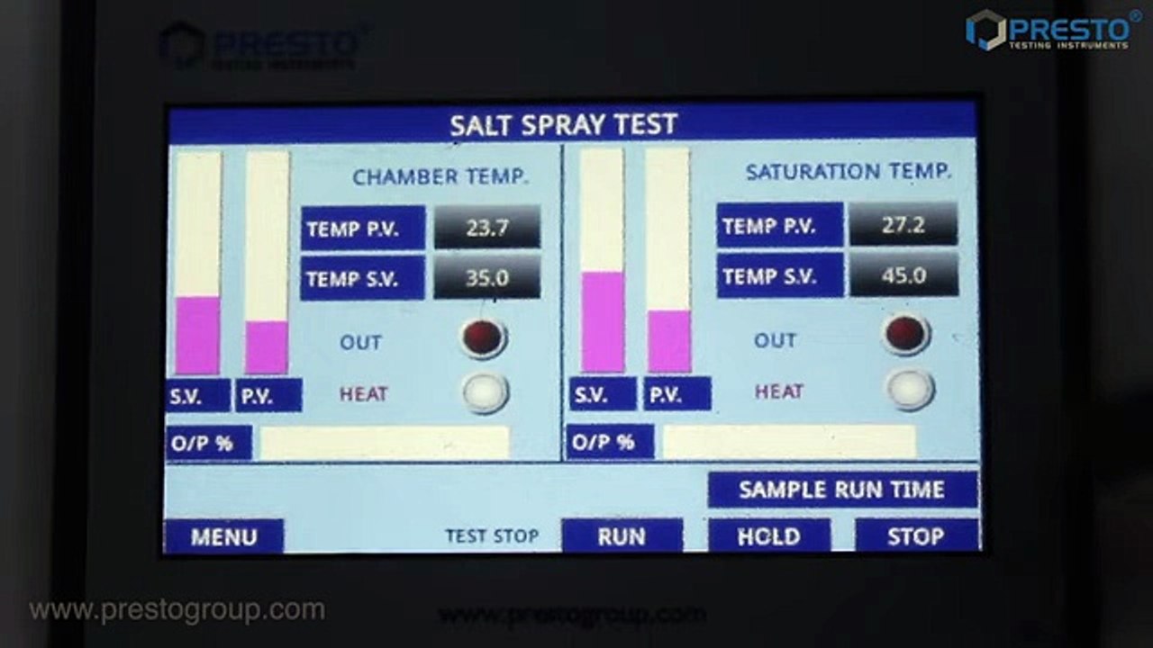 Presto Salt Spray Corrosion Chamber Best Choice for Rust Tests