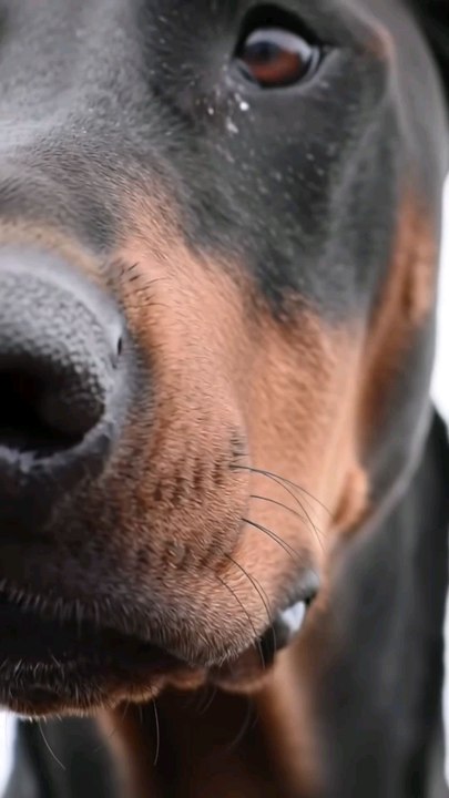 Doberman Nose Breathing