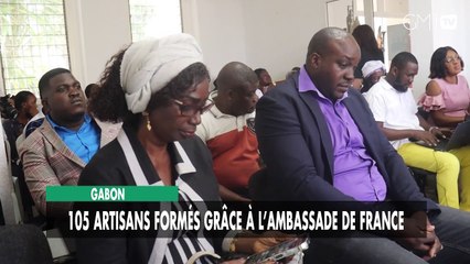 [#Reportage] Gabon : 105 artisans formés grâce à l’Ambassade de France