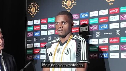 Juventus - Kalulu compare le duel face à City à un match de Ligue des champions