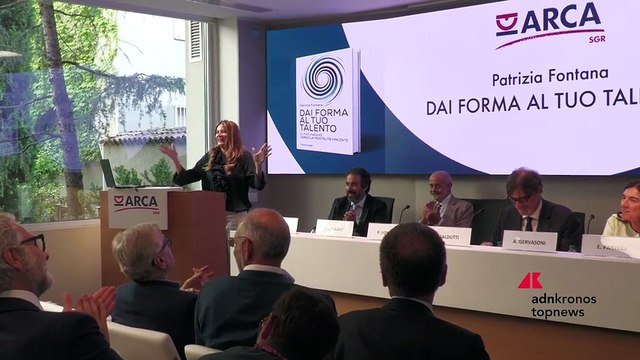 Giovani: Patrizia Fontana presenta libro ‘Dai forma la tuo talento’ alla sede di Arca Fondi