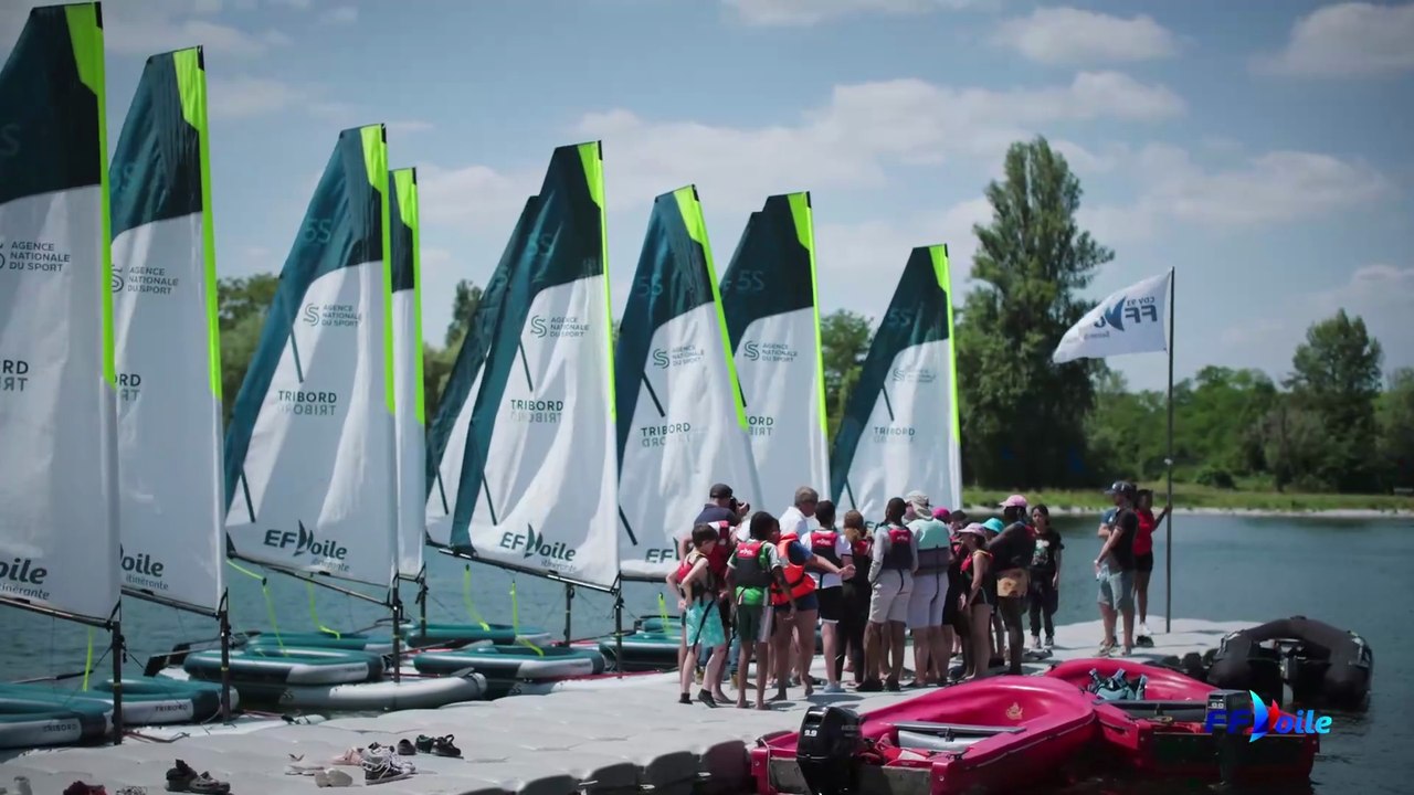 Fédération Française de Voile - FFV 2025 / Inauguration des Écoles de Voile Itinérantes à Choisy-le-Roi !