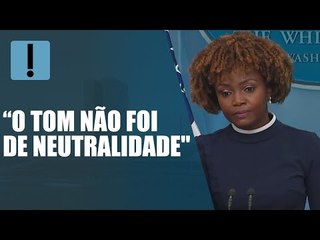 Casa Branca reage a declarações de Lula sobre a guerra na Ucrânia