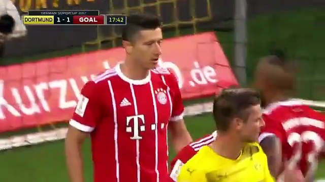 Borussia Dortmund 2-2 (4-5 pen) Bayern Munich - Goals and Highlights (6/8/2017) | FS1 (U.S)
