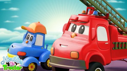 Wheels on the Bus Go Round and Round, Hector the Tractor Songs and Rhymes for Kids