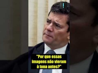 Senador Sergio Moro fala sobre as imagens das câmeras de segurança do Palácio do Planalto #shorts