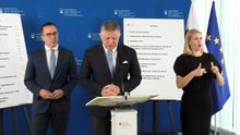 Premiér Robert Fico po návšteve ministerstva práce SR